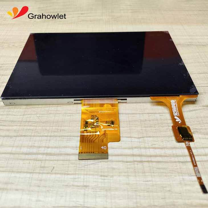 HX0701859 AG+AF Touch glass 7 inch pcap touch screen