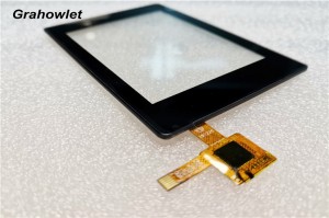 I2C/USB 2.8″ industrial pcap touch screen panel with cypress ic