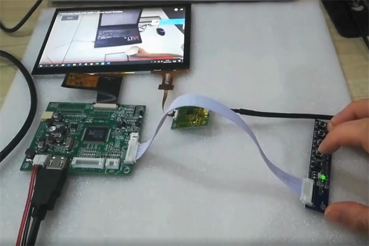7 inch 1024×600 capacitive touch screen hdmi ips lcd display for raspberry pi lcd display modules