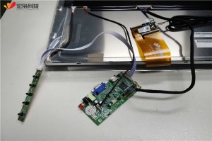 PCAP 18.5 inch tft lcd touch screen panel