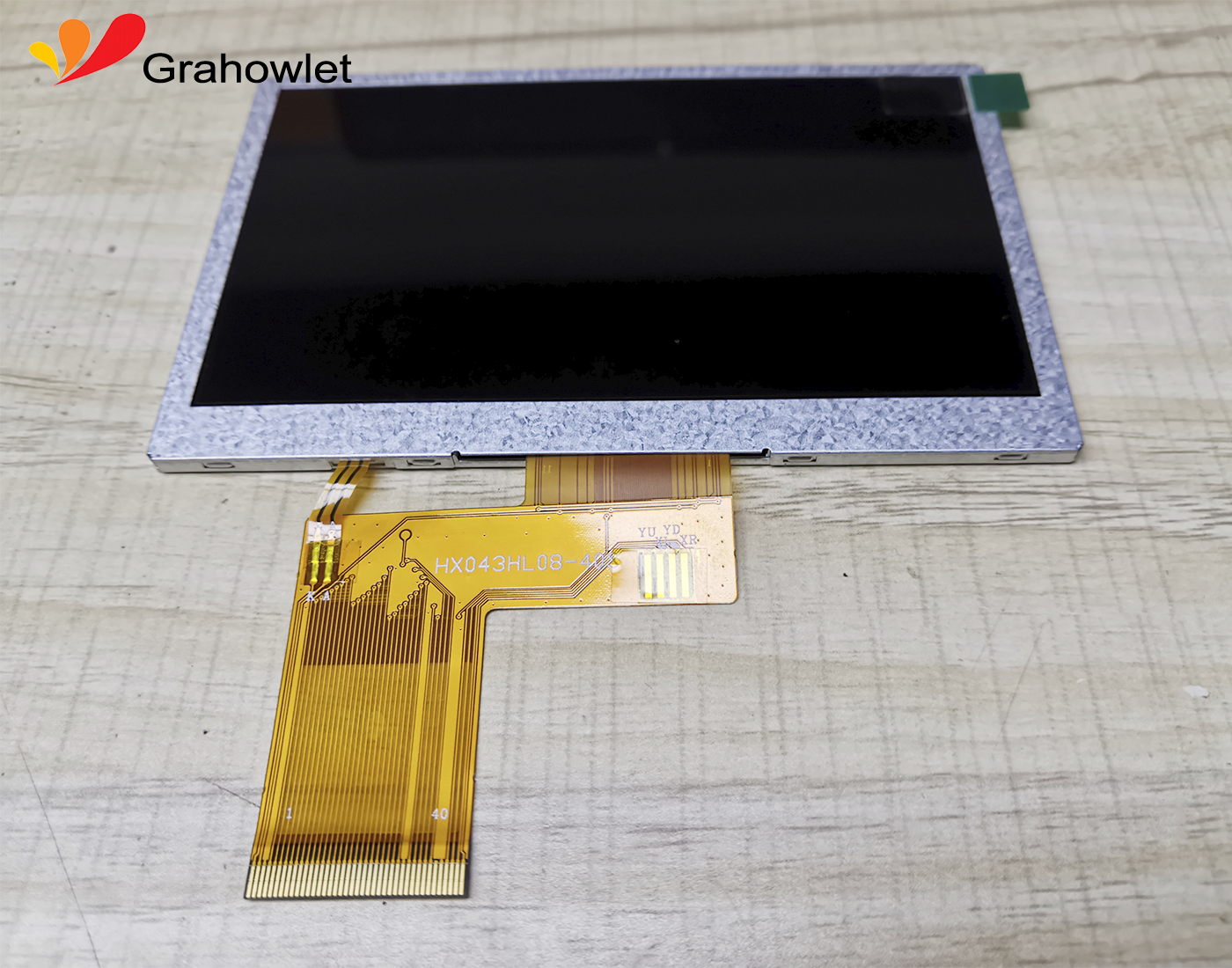 4.3 inch 480×272 tft lcd screen panel