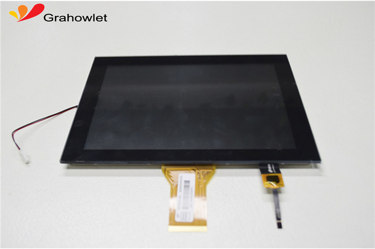 Explosion-proof touch screen 3mm cover glass 8 inch capacitive tft lcd touch screen module