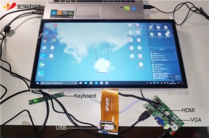 PCAP 18.5 inch tft lcd touch screen panel