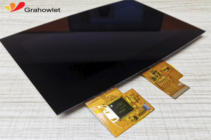 7 inch pcap touch screen with IPS outdoor lcd display panel