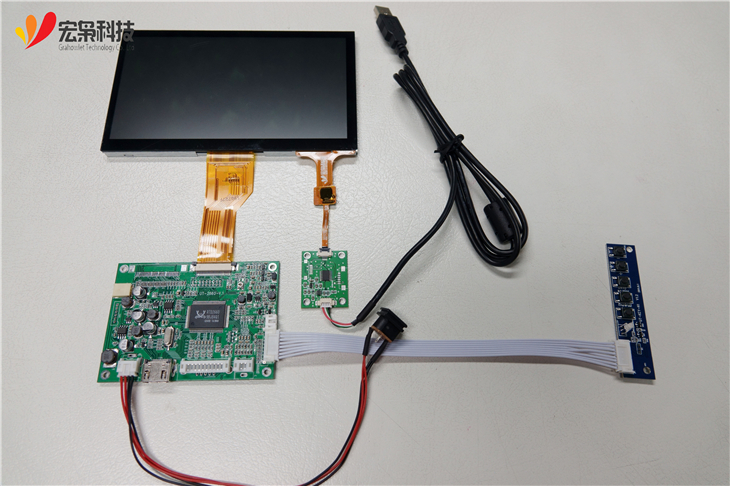 7 inch raspberry pi capacitive touch screen