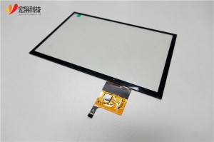 industrial PCAP 10 Inch Touch Panel with IIC or USB interface