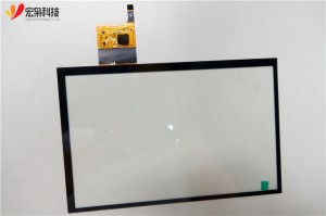 industrial PCAP 10 Inch Touch Panel with IIC or USB interface