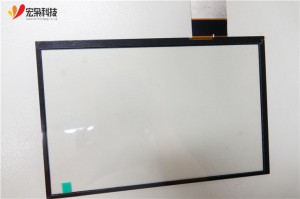 industrial PCAP 10 Inch Touch Panel with IIC or USB interface