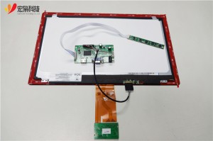 Grahowlet 15.6 Inch 1080p TFT LCD Display 10 Point Capacitive Touch Screen Module CTP Projected for Industrial HMI Linux