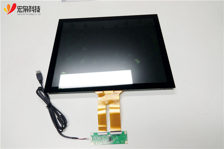 PCPA 17 inch multi touch panel with tft lcd display