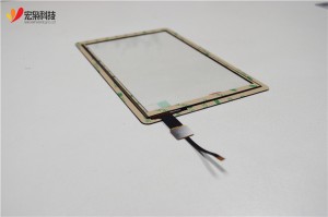 PCAP 8 inch touch screen panel with GT911 controller ic