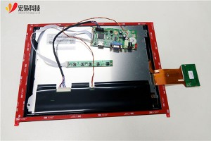 12.1 inch 1024×768 lcd display module with PCAP touch panel