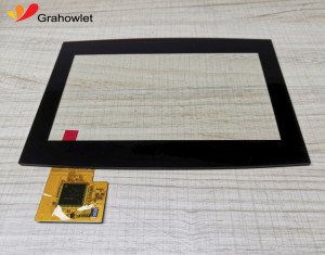 7 inch capacitive touch panel with Atmel touch controller ic
