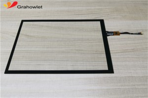 Panel de pantalla táctil capacitiva USB de 12,1 polgadas