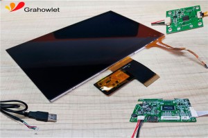 Pantalla táctil impermeable de 7 pulgadas para raspberry pi