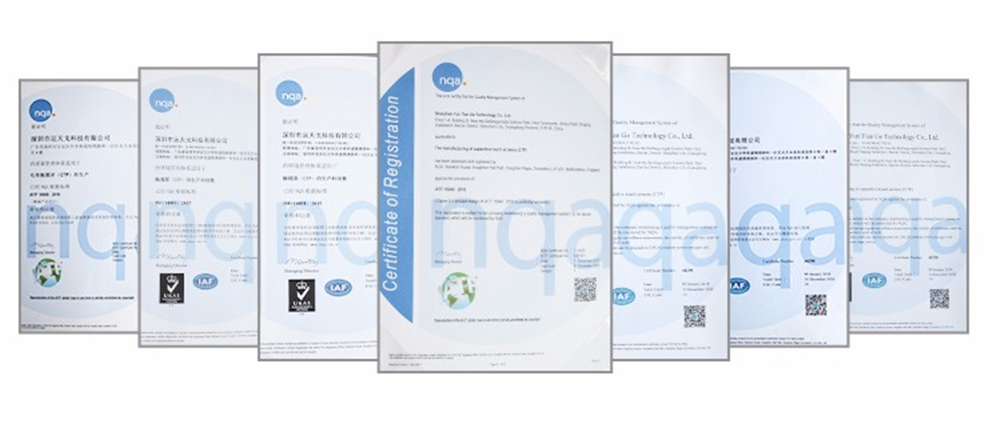 30 inch touch screen with USB interface - Certifications
